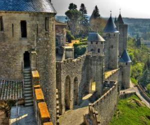 Układanka Carcassonne, Francja