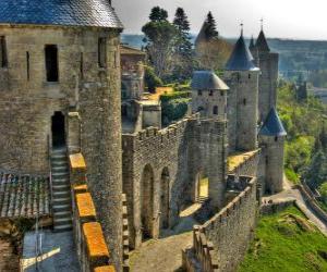 Układanka Carcassonne, Francja