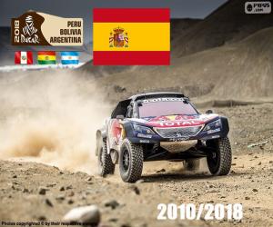 Układanka Carlos Sainz Dakar 2018