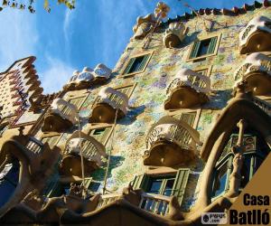Układanka Casa Batlló, Barcelona