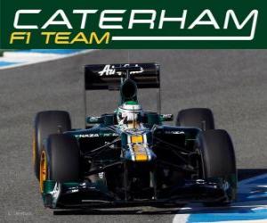 Układanka Caterham CT01 - 2012 -