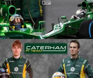 Układanka Caterham F1 Team 2013