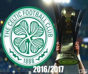 Układanka Celtic FC mistrz 2016-2017