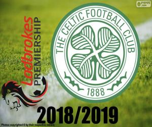 Układanka Celtic FC, mistrz 2018 2019 r.