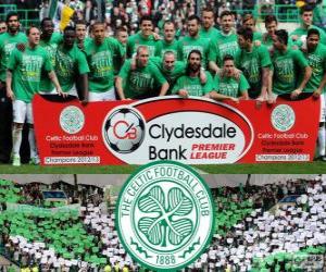 Układanka Celtic FC, mistrz Scottish Premier League 2012-2013