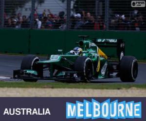 Układanka Charles Pic - Caterham - Melbourne 2013