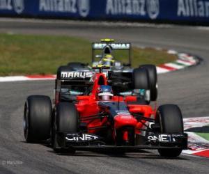 Układanka Charles Pic, Marussia 2012