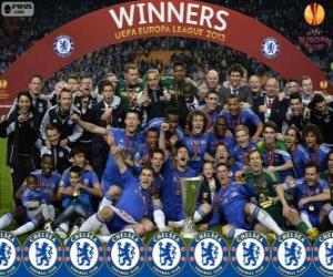 Układanka Chelsea FC, mistrz UEFA Europy League 2012-2013