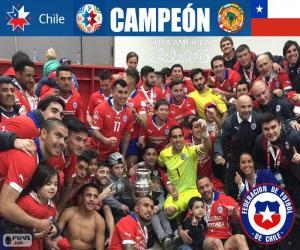 Układanka Chile, mistrz Copa America 2015