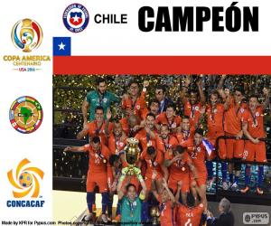 Układanka Chile, mistrz Copa America 2016