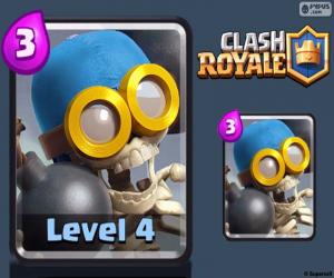 Układanka Clash Royale bombowiec