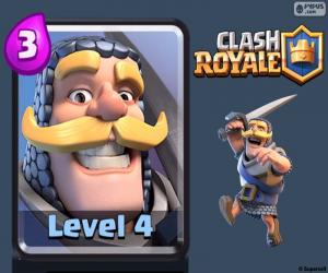 Układanka Clash Royale rycerz