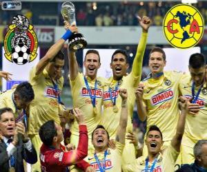 Układanka Club America, mistrz Apertura Meksyk 2014