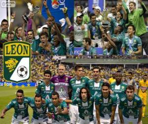 Układanka Club León F.C., mistrz Apertura Meksyk 2013