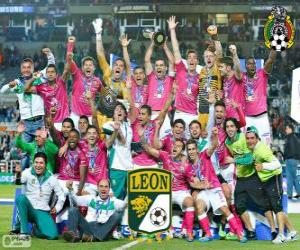 Układanka Club León F.C., mistrz Clasura Meksyku 2014