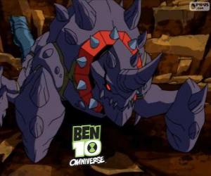 Układanka Crabdozer jest Nemetrix cudzoziemców, Ben 10 Omniverse