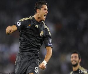 Układanka Cristiano Ronaldo gol