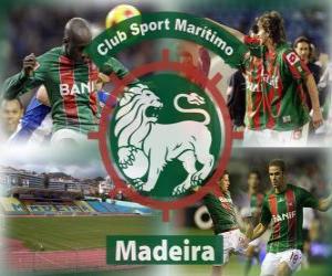 Układanka CS Maritimo Funchal, na Maderze, portugalski klub piłkarski