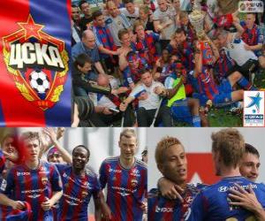 Układanka CSKA Moskwa, mistrz rosyjski Piłka nożna Priemjer-Liga 2012-2013