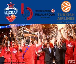 Układanka CSKA Moskwa, mistrzem Euroligi 2016