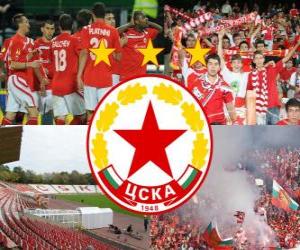Układanka CSKA Sofia, Bułgarii w piłce nożnej
