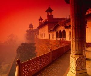 Układanka Czerwony Fort, Indie