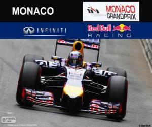 Układanka Daniel Ricciardo Grand Prix Monako 2014