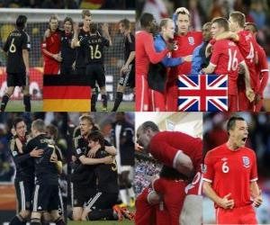 Układanka Deutschland - Anglia, mecze ósmej, RPA 2010
