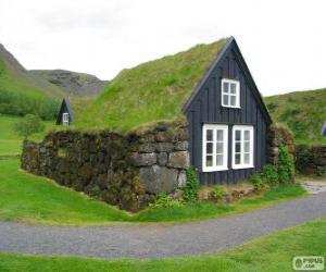 Układanka Dom Wikingów, Islandia