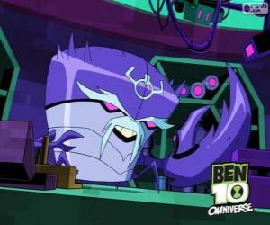 Układanka Dr Psychobos, twórca Nemetrix. Ben 10 Omniverse