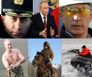 Układanka Drugi prezydent Władimir Putin w Rosji od czasu rozpadu Związku Radzieckiego