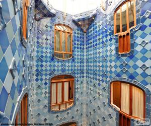 Układanka Dziedzińce, Casa Batlló