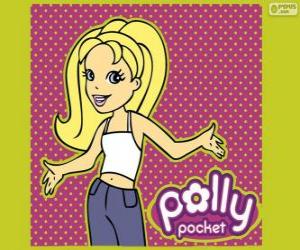 Układanka Dziewczyna Polly Pocket w letnie ubrania