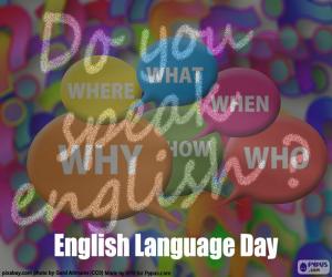 Układanka Dzień języka angielskiego