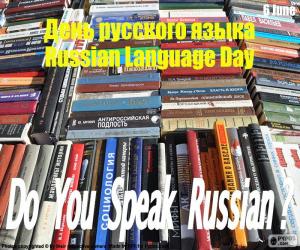 Układanka Dzień języka rosyjskiego