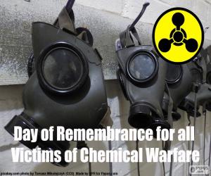 Układanka Dzień Pamięci o Ofiarach Wojen Chemicznych