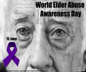 Układanka Dzień świadomości World Elder Abuse