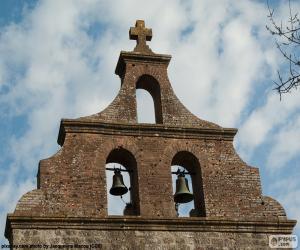 Układanka Dzwonnica Kościoła