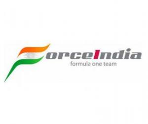 Układanka Emblemat Force India F1