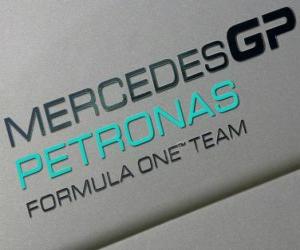 Układanka Emblemat Mercedes GP