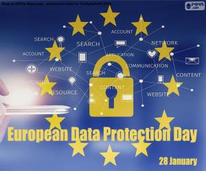 Układanka Europejski Dzień Ochrony Danych