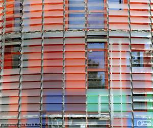 Układanka Fasada Torre Agbar, Barcelona