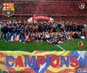 Układanka FC Barcelona, Copa del Rey 2015-2016