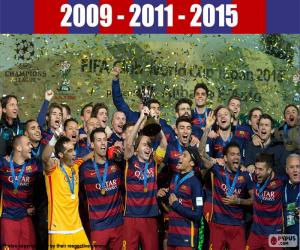 Układanka FC Barcelona Klubowe Mistrzostwa świata 2015