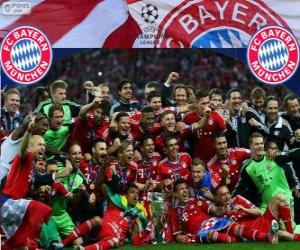 Układanka FC Bayern Monachium, mistrz 2012–13 Ligi Mistrzów UEFA