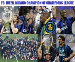 Układanka FC. Internazionale Milano Champion of Champions League 2009-2010