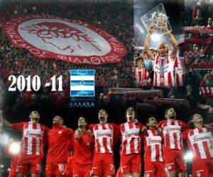 Układanka FC Olympiakos Liga Mistrzów 2010-11 grecki