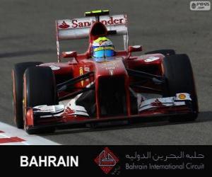 Układanka Felipe Massa - Ferrari - 2013 Bahrain International Circuit