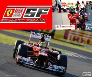 Układanka Felipe Massa - Ferrari - Grand Prix Japonii 2012, 2ga sklasyfikowane