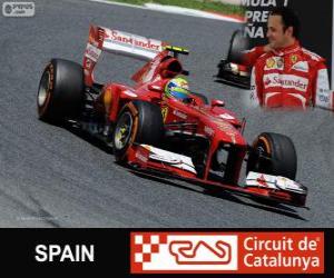 Układanka Felipe Massa - Ferrari - Grand Prix Hiszpanii 2013, 3 sklasyfikowane
